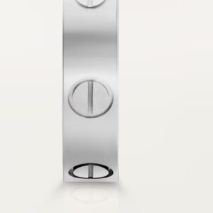 Bague LOVE, petit modèle, Platine