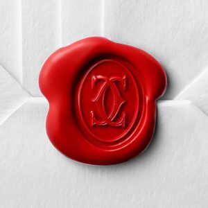 Mono boucle d'oreille LOVE, Or Rose