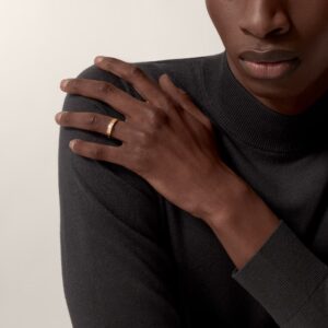 Solitaire LOVE, diamant taillé brillant